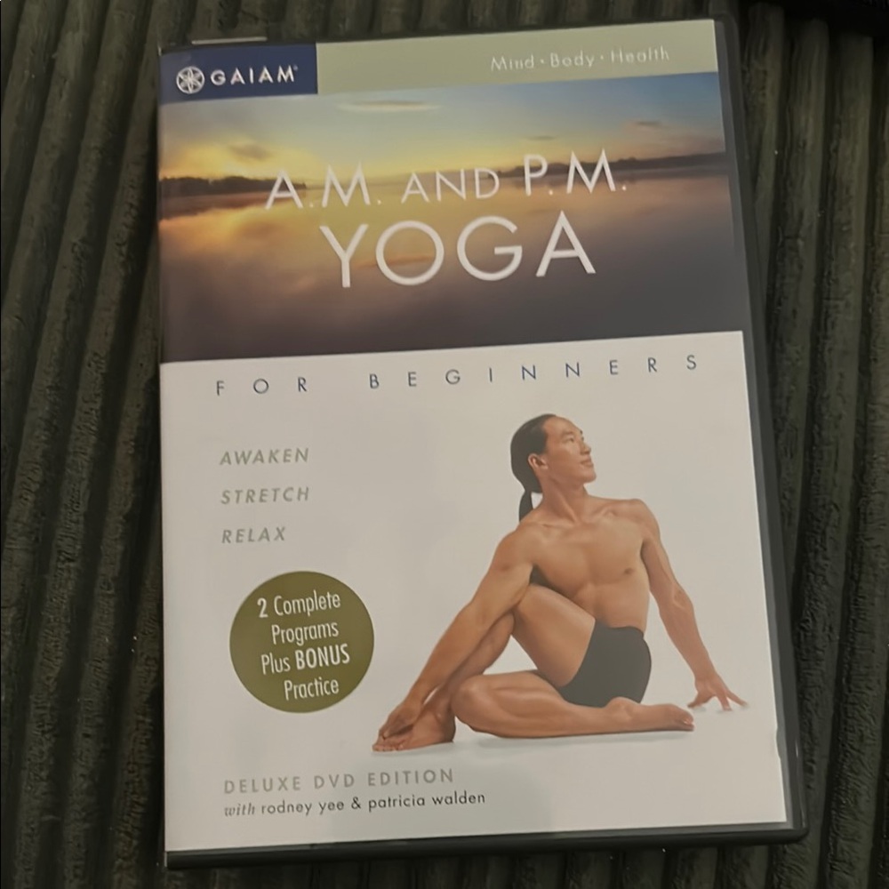 Gaiam A.M. and P.M. Yoga DVD